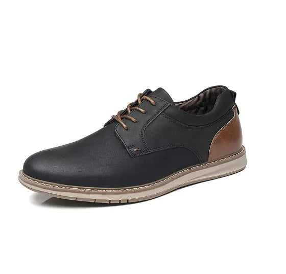 Men's Leather Comfort Shoes - Stylish Business Chelsea